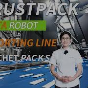 High Speed Delta Robot Sorting Solution For Sachet Products Robotic Pick And Place Packaging Line