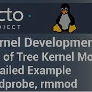 Yocto Tutorial 29 Kernel Development Out Of Tree Kernel Module