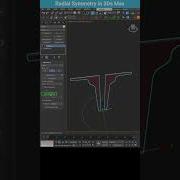 3Ds Max Quick Tip Radial Symmetry Made Easy Shorts 3dsmax Symmetry