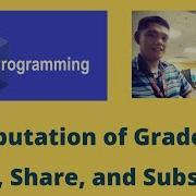 Computation Of Grades In C