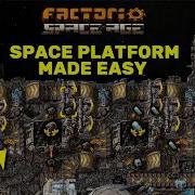 Efficient Space Science Platform In Factorio No Circuit Logic 90 SPM Beginner Guide Tutorial