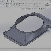SolidWorks Fan Shroud