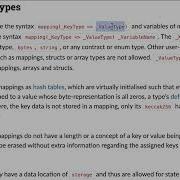 Mappings In Solidity