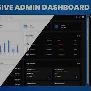 Responsive Admin Dashboard Using HTML CSS JavaScript With Light Dark Mode Part 1