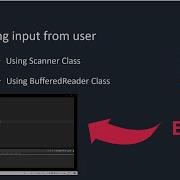 Taking User Input From Keyboard In Java Scanner Buffer Reader