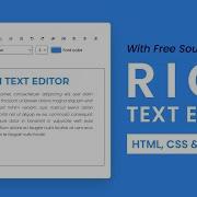 Rich Text Editor With Javascript Step By Step Javascript Project