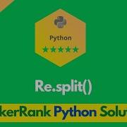 HackerRank Re Split Problem Solution In Python Python Problems Solutions Programmingoneonone