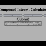 HTML Programming Tutorial EP 27 Compound Interest Calculator Joshua S Programming