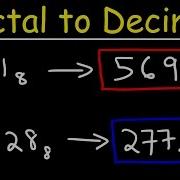 Octal To Decimal Conversion