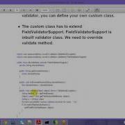 Struts Custom Validator