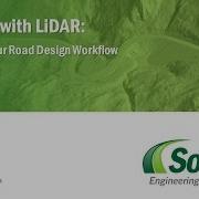 Working With LiDAR Improve Your Road Design Workflow