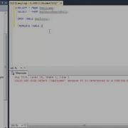 SQL Review Video 4 DROP TABLE