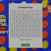 Connect Four Game Using HTML CSS And JavaScript