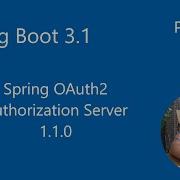 Spring Boot 3 1 0 Spring Authorization Server 1 1 0