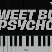 Ava Max Sweet But Psycho EASY Piano Tutorial