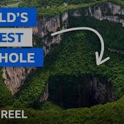 Inside China S Mysterious Sinkhole BBC REEL