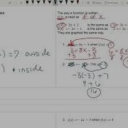 Algebra 3b 3c Functions Evaluating Graphing And Domain