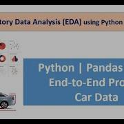 PYTHON EXPLORATORY DATA ANALYSIS EDA Pandas End To End Project Car Dataset