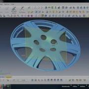 Reverse Engineering A Wheel Cover With Rapidform XOR