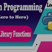 Python 10 Python Standard Library Functions Math Random Sys OS And Datetime