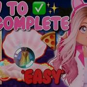 HOW TO COMPLETE ZED S PIZZA QUEST Royale High Tutorial