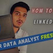How To Setup LinkedIn Profile For Fresher 2025 Data Analyst