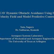 Autonomous UAV Dynamic Obstacle Avoidance Using Hydrodynamic Velocity Fields And MPC