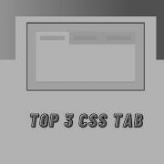 Top 3 CSS Content Tab For Blogger Pure CSS Tabs With Responsive Design