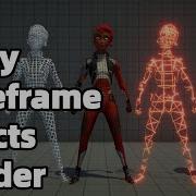 Unity Wireframe Effects Shader Sci Fi Wireframe Visuals For URP HDRP Built In