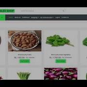 Fruits And Vegetables Shop Python Django Project Source Code