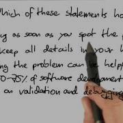 Lesson 1 Review Software Debugging
