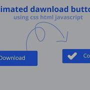 Create A Stylish Animated Download Button With HTML CSS JavaScript UI Design Tutorial