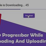 Show Progress Bar While Downloading Uploading A File In Angular Node JS