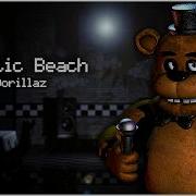 B3D FNAF Plastic Beach Gorillaz