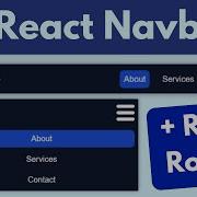 Responsive Navbar In React Using React Router Beginner Tutorial