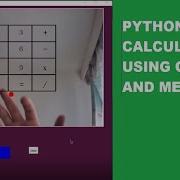 Python Calculator Using Opencv And Mediapipe
