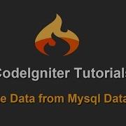 8 Codeigniter Tutorials Delete Data From Mysql Database