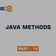 Java Methods Part 14 QO BOX
