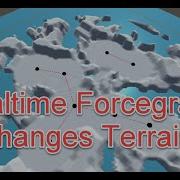 Unity Procedural Terrain 12 Realtime Force Graph Alters The Terrain