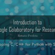24 Wrapping C C For Python Using SWIG Introduction To Google Colab For Research