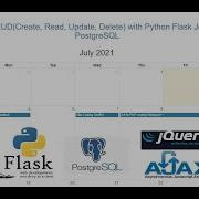 Fullcalandar CRUD Create Read Update Delete With Python Flask Jquery Ajax And PostgreSQL