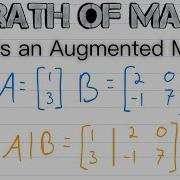 What Is An Augmented Matrix Linear Algebra Matrix Theory Augmented Matrices