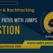 Get Maze Paths With Jump Question Recursion Data Structure And Algorithms In JAVA
