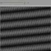 Moire Pattern Of Two Straight Line Patterns