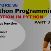 What Is Local And Global Variable What Is Anonymous Function And Lambda Pythonprogramming