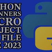 Python Beginners Micro Project Get File Size 2023