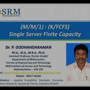 Single Server Finite Capacity M M 1 K FCFS