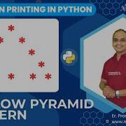 Pattern Printing In Python Session 15 Hollow Pyramid Pattern Printing Prasad Sir
