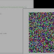 Random Colour Pixels Python Turtle