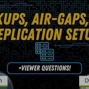 Backups Virtual Air Gaps And TrueNAS Replication Setup TrueNAS Tech Talk T3 E058